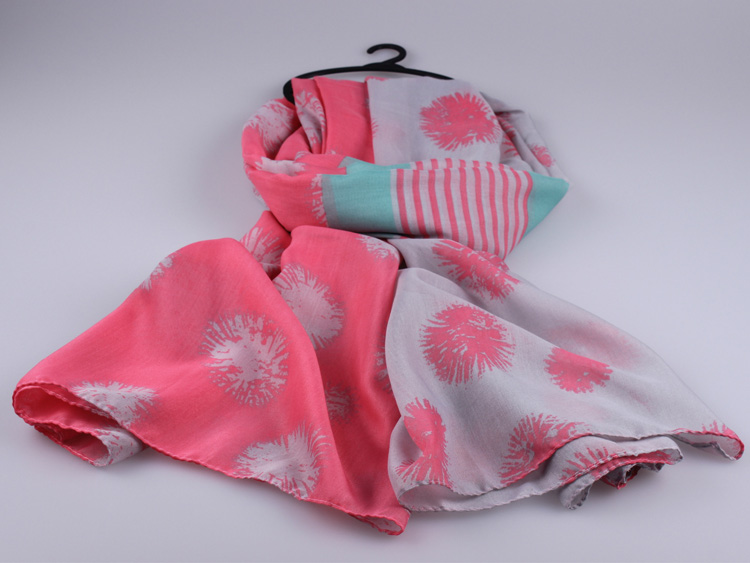Cotton elastic long scarf wholesale