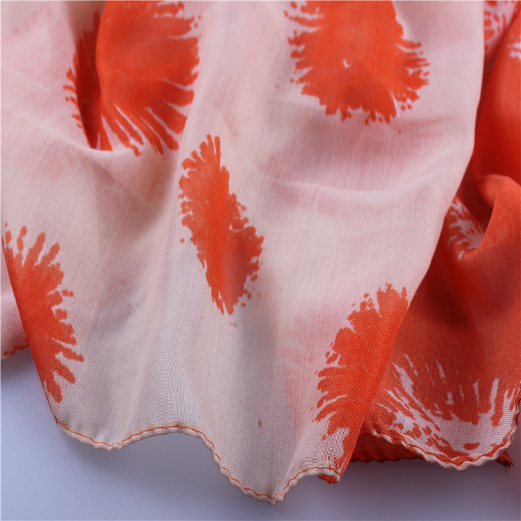 Cotton elastic long scarf wholesale