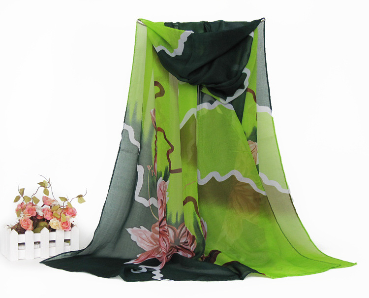 Wholesale echo silk scarves women
