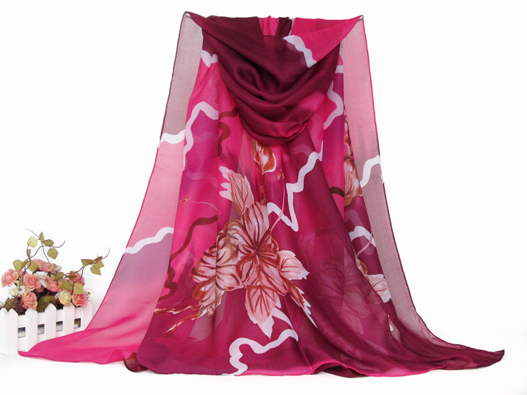 Wholesale echo silk scarves women