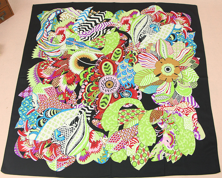 Wholesale small square silk scarf