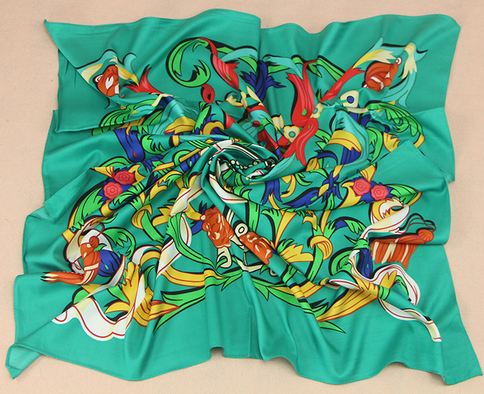 Wholesale sheer square scarf