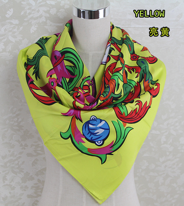 Wholesale sheer square scarf