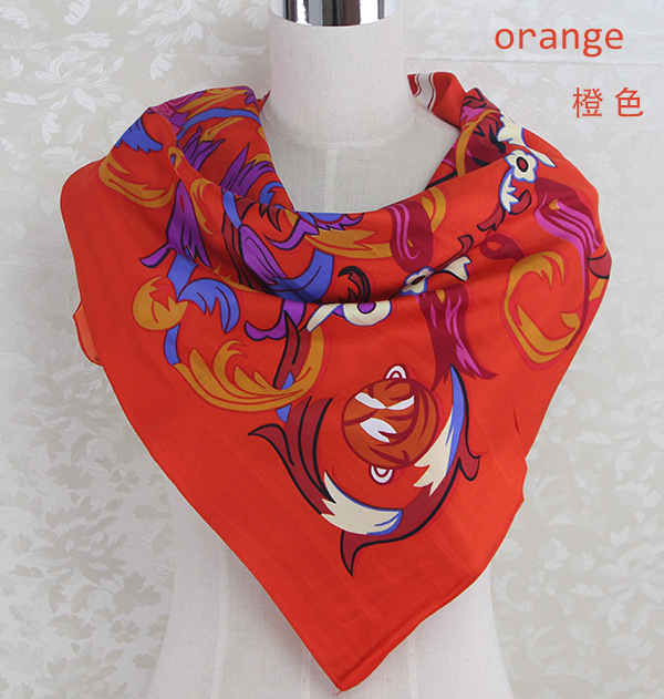 Wholesale sheer square scarf