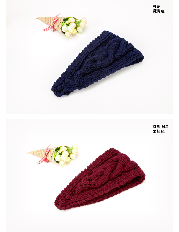 Korea wool headbands wholesale