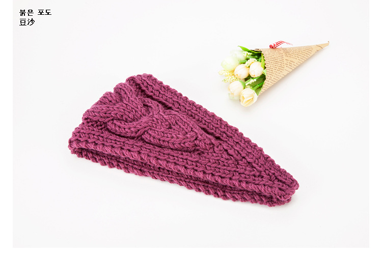 Korea wool headbands wholesale