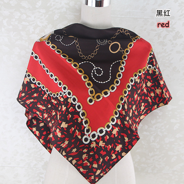 Women silk square scarf wholesale