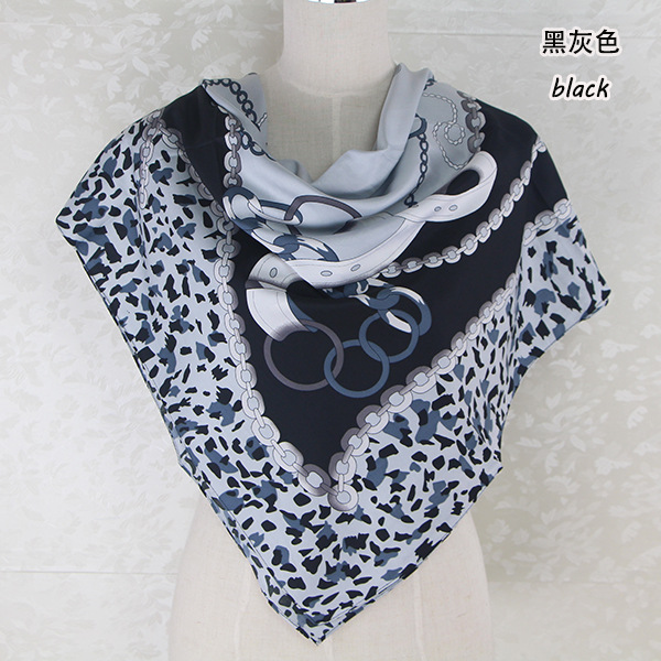 Women silk square scarf wholesale