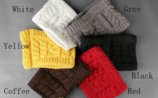 Wool headbands for women