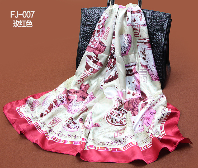 Ladies silk neck scarves wholesale