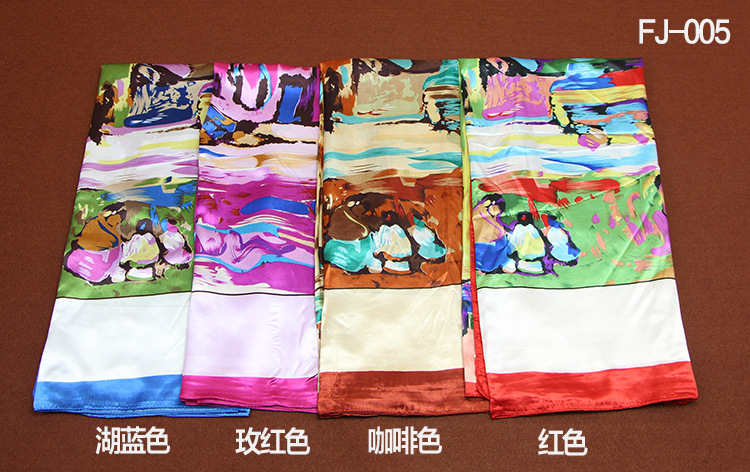 Wholesale silk scarves for painting