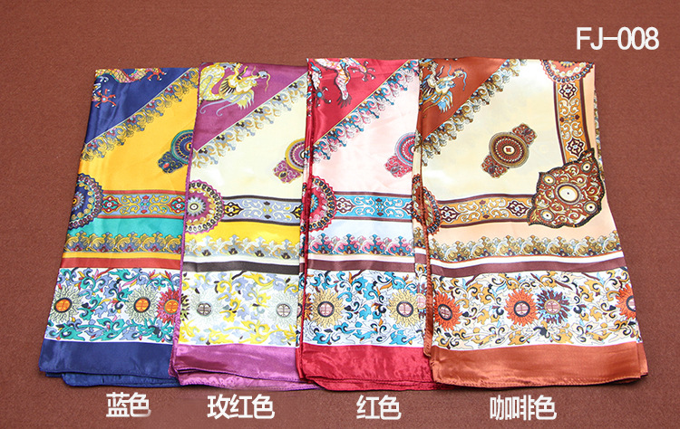 Wholesale ethnic silk scarf