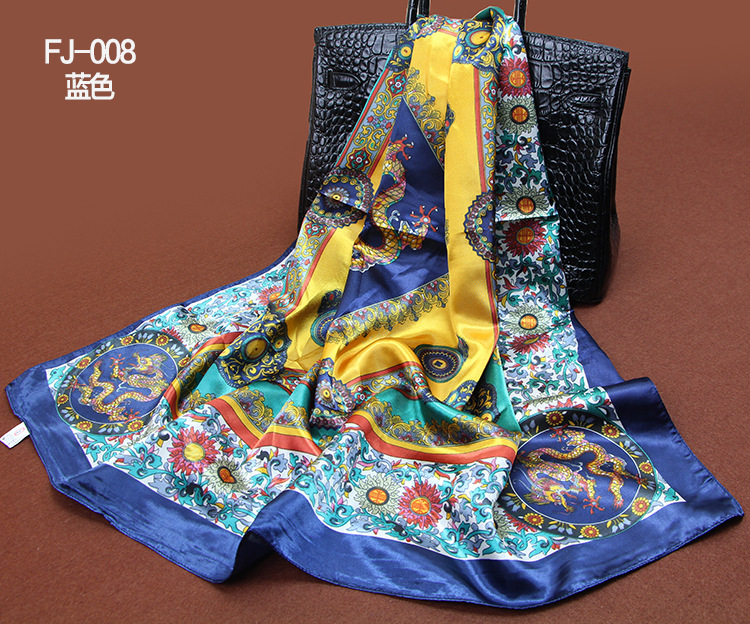 Wholesale ethnic silk scarf