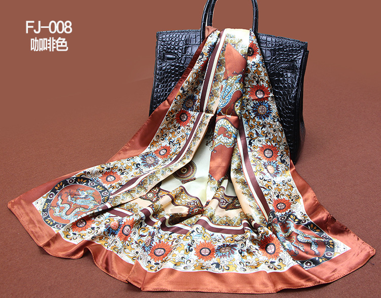 Wholesale ethnic silk scarf
