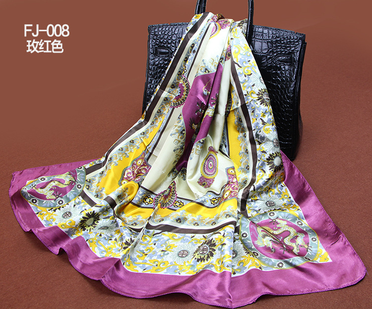 Wholesale ethnic silk scarf