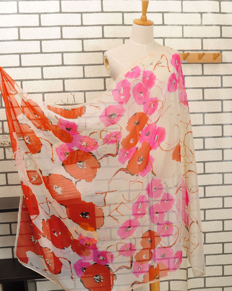 Women chiffon beach scarf wholesale