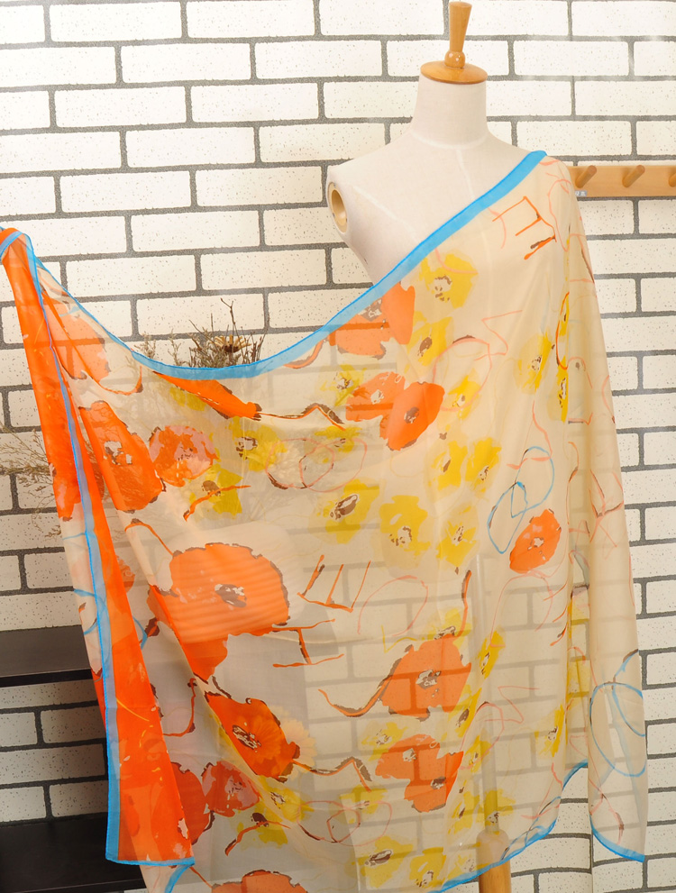 Women chiffon beach scarf wholesale