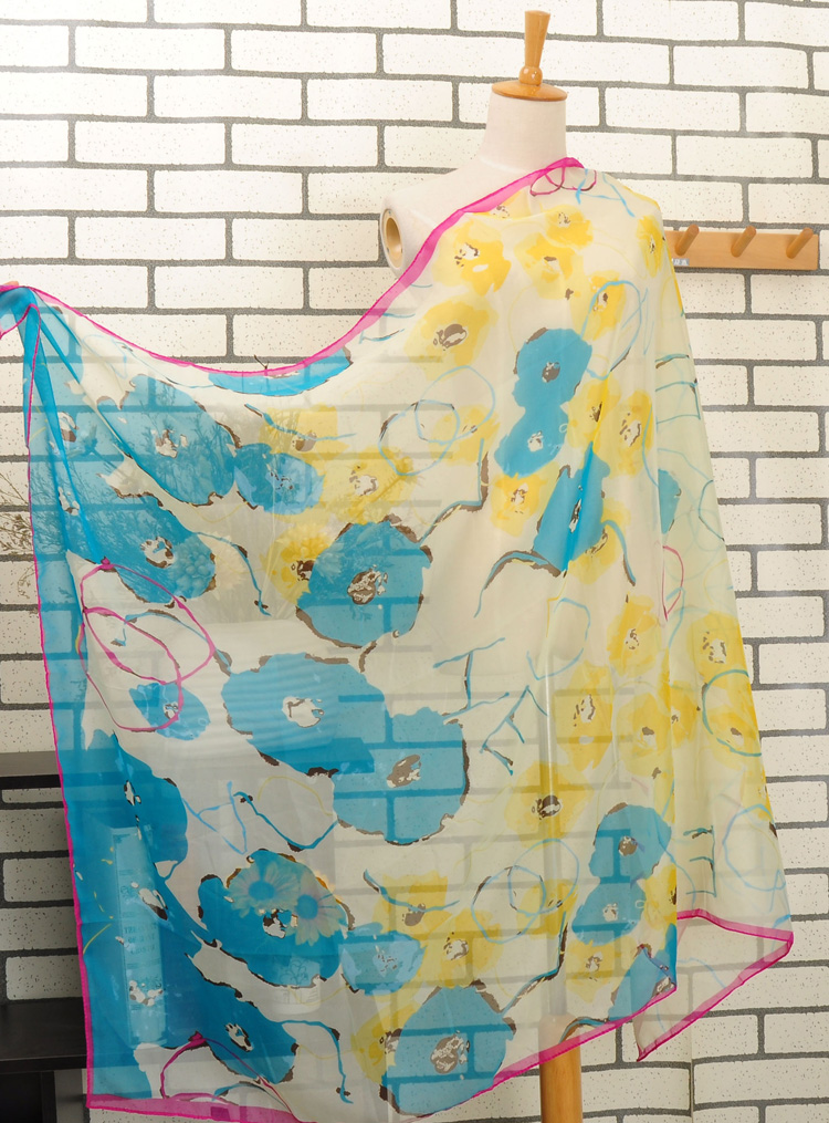 Women chiffon beach scarf wholesale