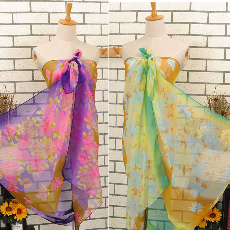 Wholesale chiffon beach scarf