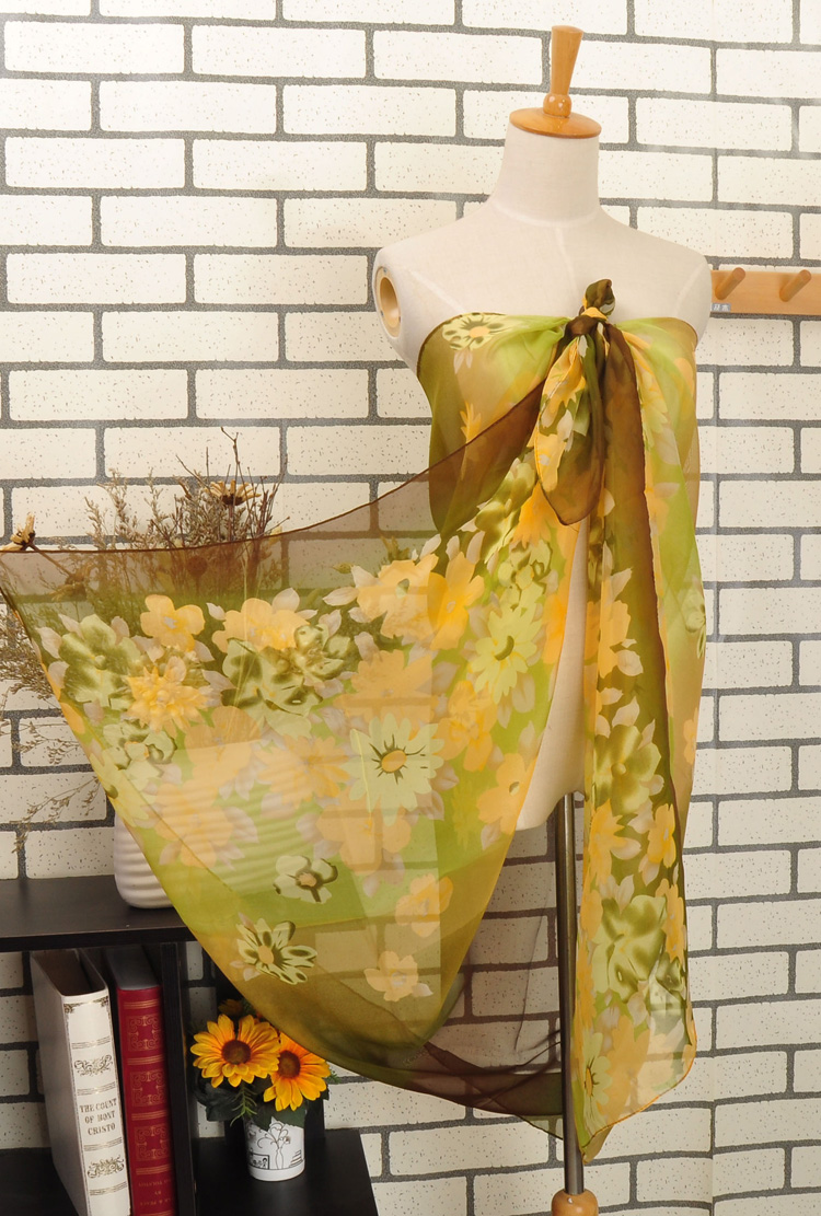 Wholesale chiffon beach scarf