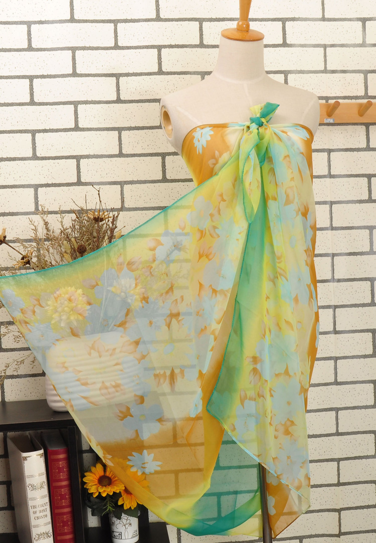 Wholesale chiffon beach scarf