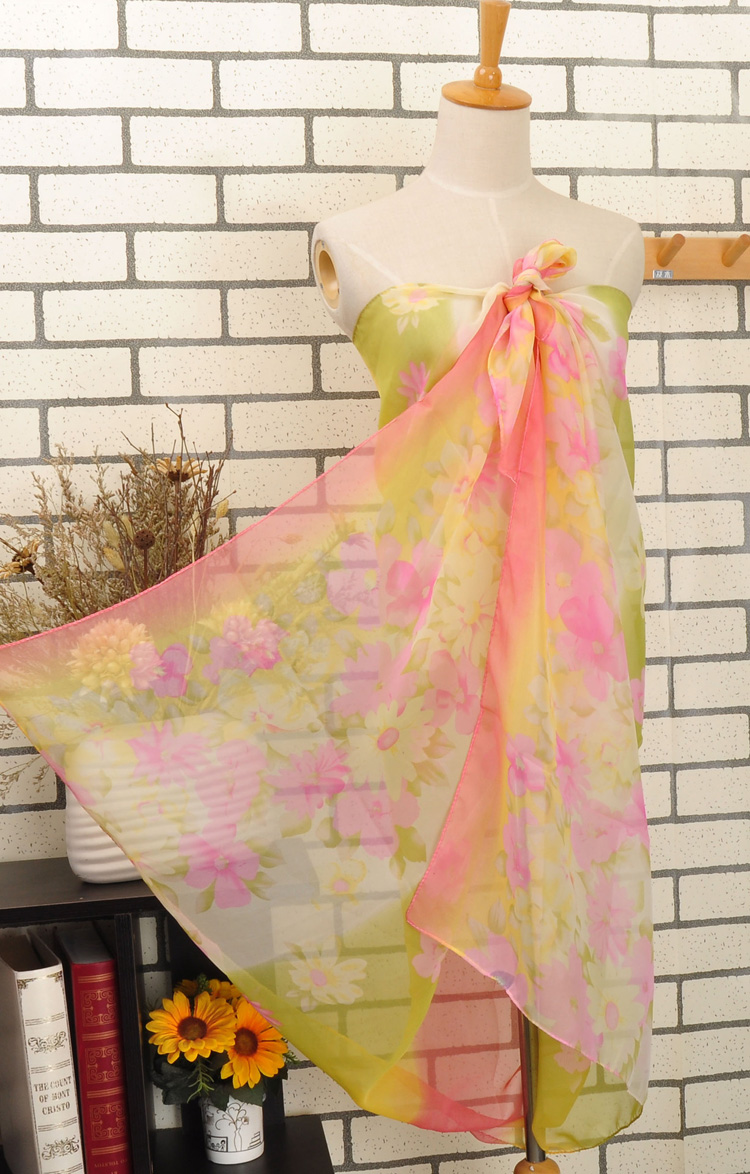 Wholesale chiffon beach scarf
