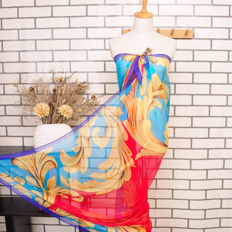 Wholesale silk beach scarf