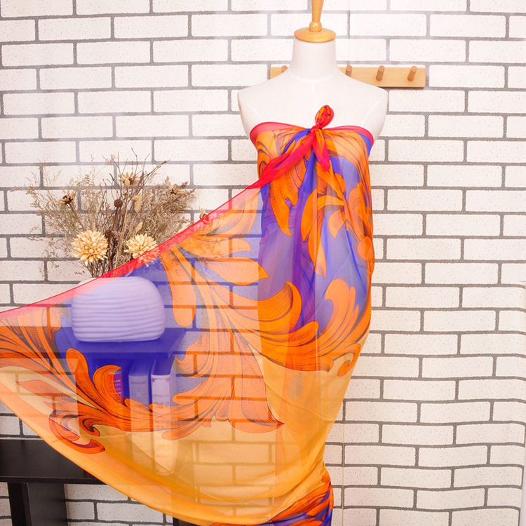 Wholesale silk beach scarf
