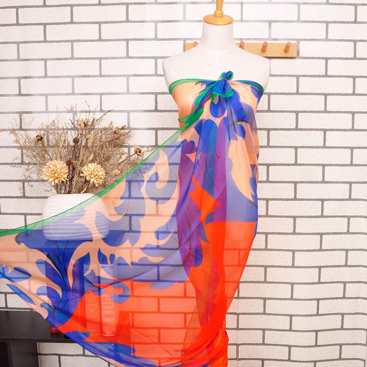 Wholesale silk beach scarf