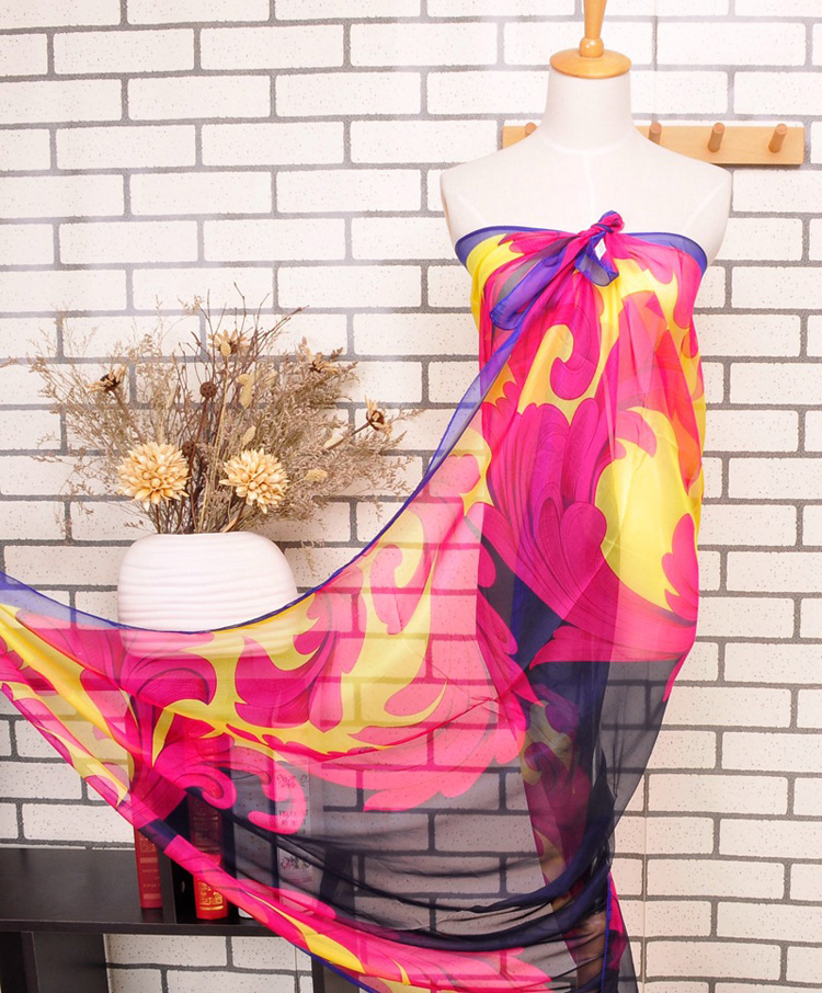 Wholesale silk beach scarf