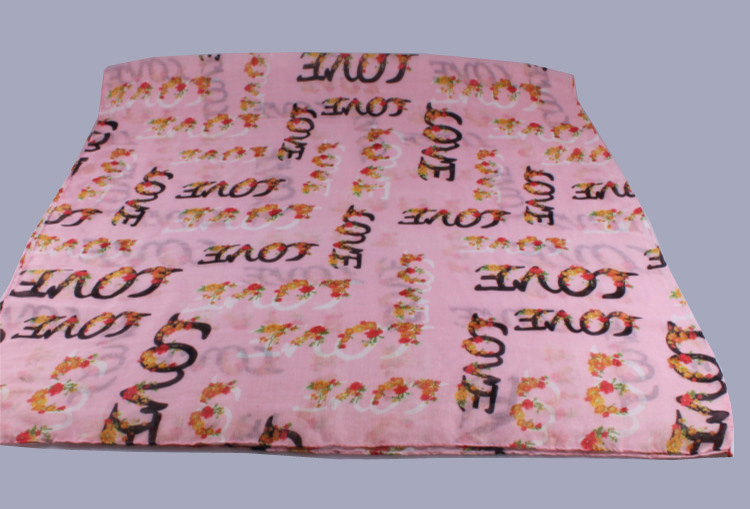 Wholesale viscose cotton lace scarf