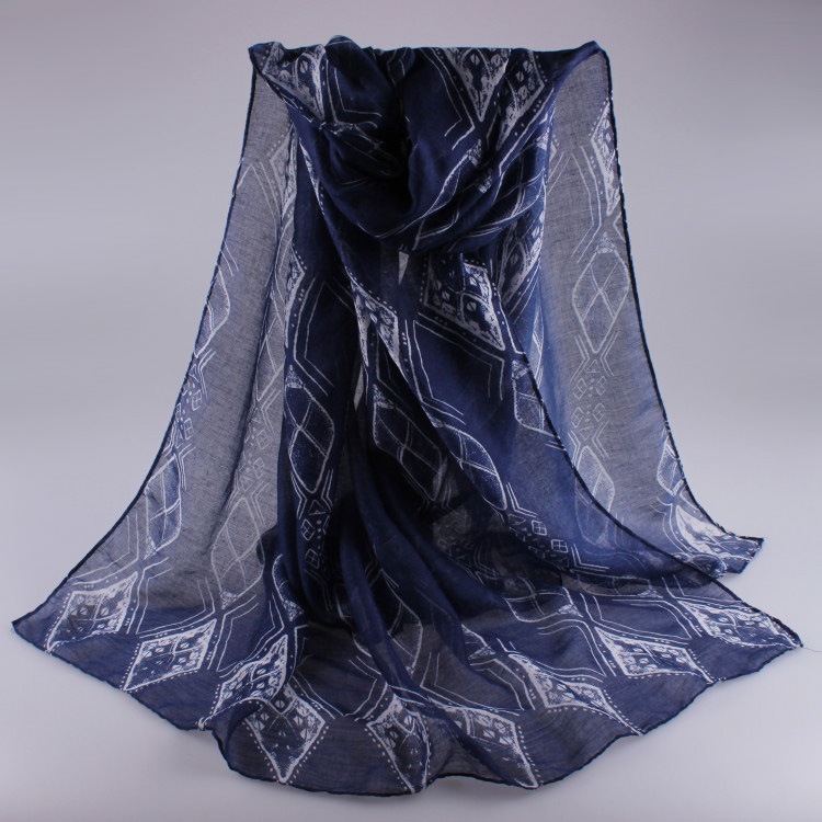 Wholesale cotton viscose blend scarf