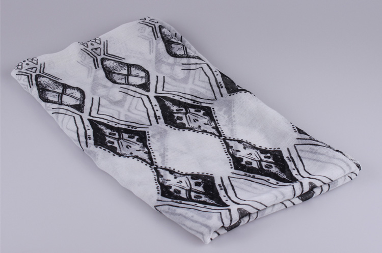 Wholesale cotton viscose blend scarf