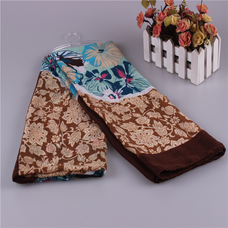 Cotton satin scarves wholesale