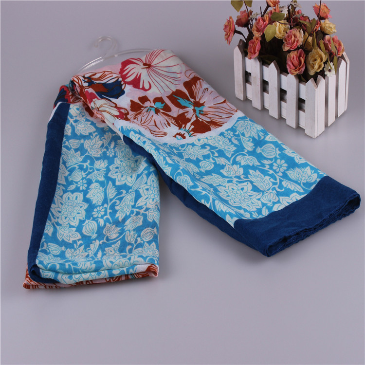 Cotton satin scarves wholesale
