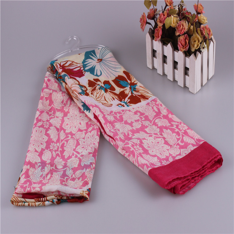 Cotton satin scarves wholesale