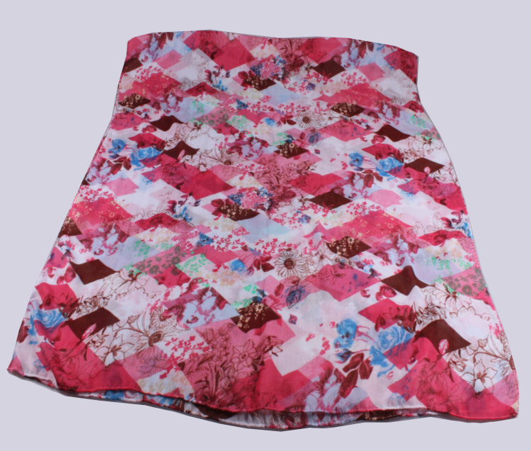 Flower print cotton scarf wholesale