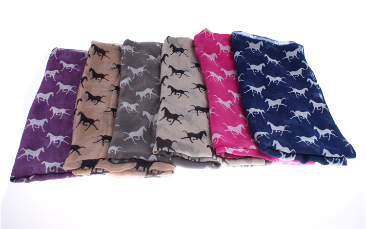 Custom printed viscose shawl