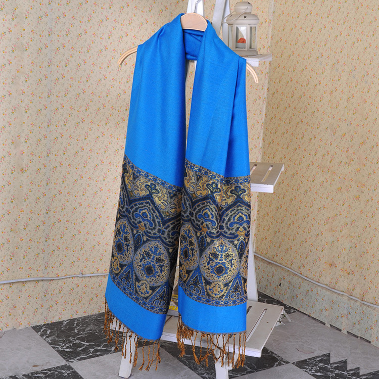Women cotton square scarf wholesale