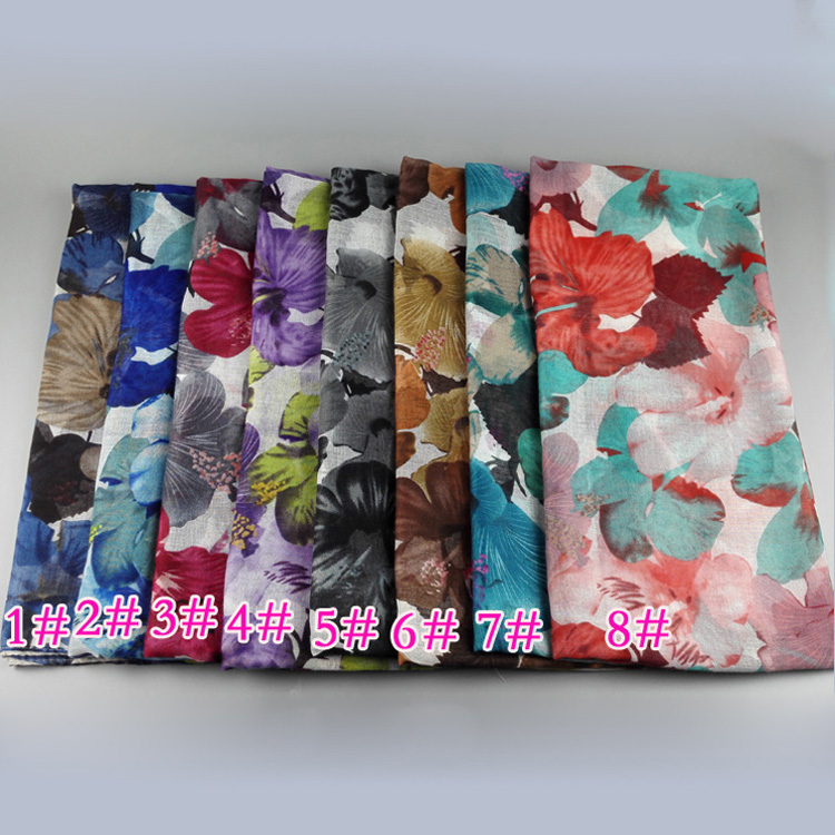 Wholesale womens floral scarf