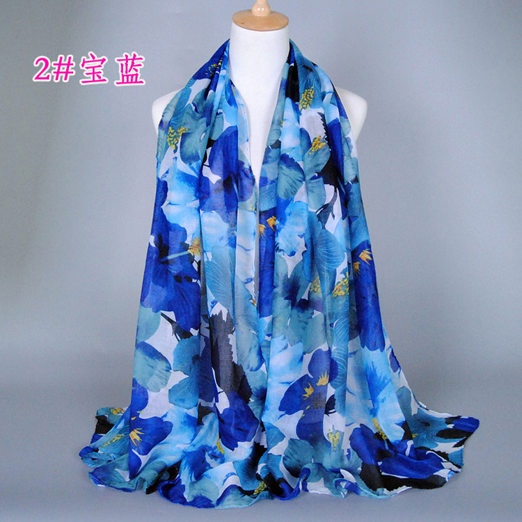 Wholesale womens floral scarf