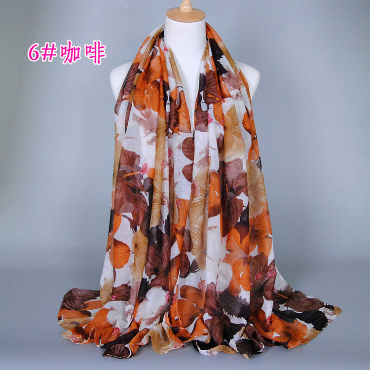 Wholesale womens floral scarf