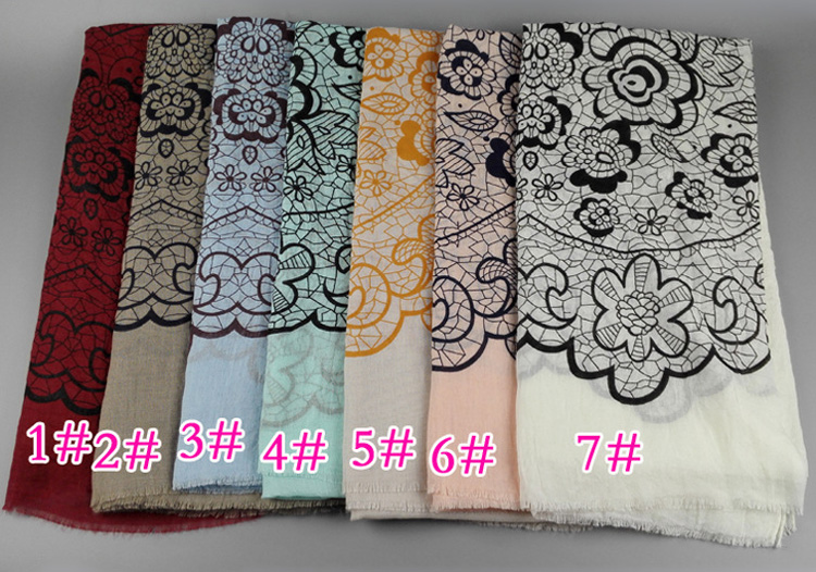 Wholesale viscose women scarf