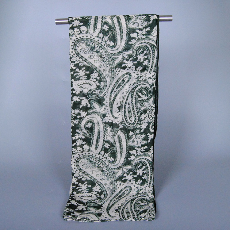 Women viscose satin scarves wholesale