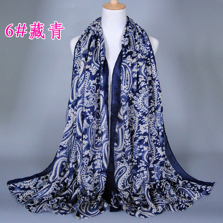 Women viscose satin scarves wholesale