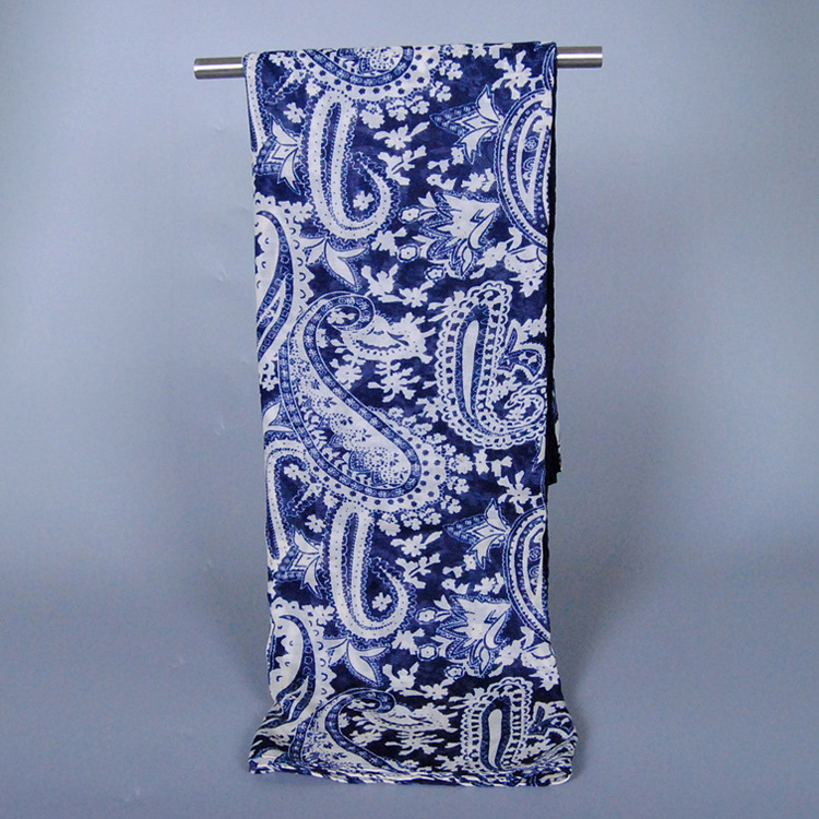 Women viscose satin scarves wholesale