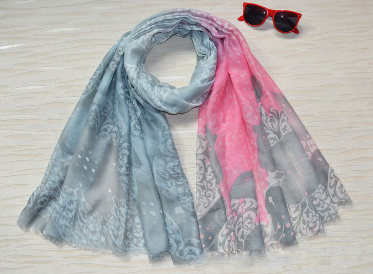 Satin silk scarf wholesale