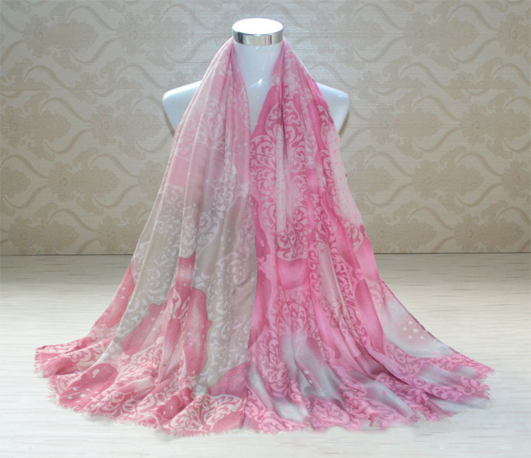 Satin silk scarf wholesale