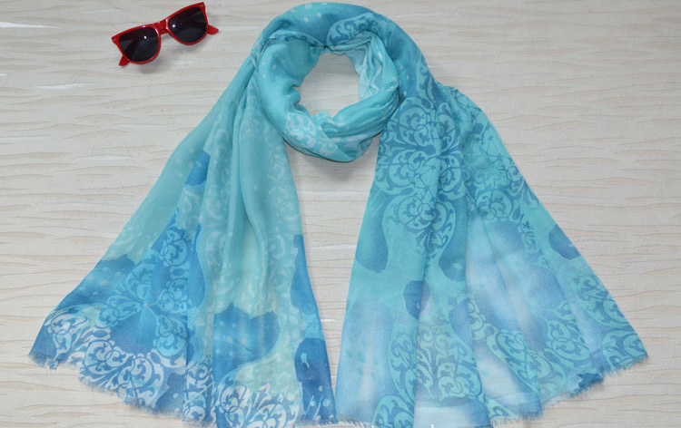 Satin silk scarf wholesale