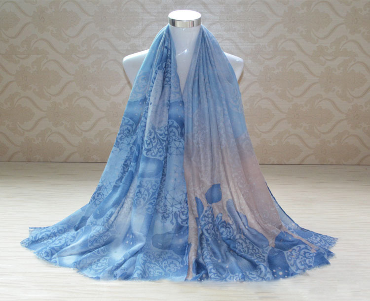 Satin silk scarf wholesale